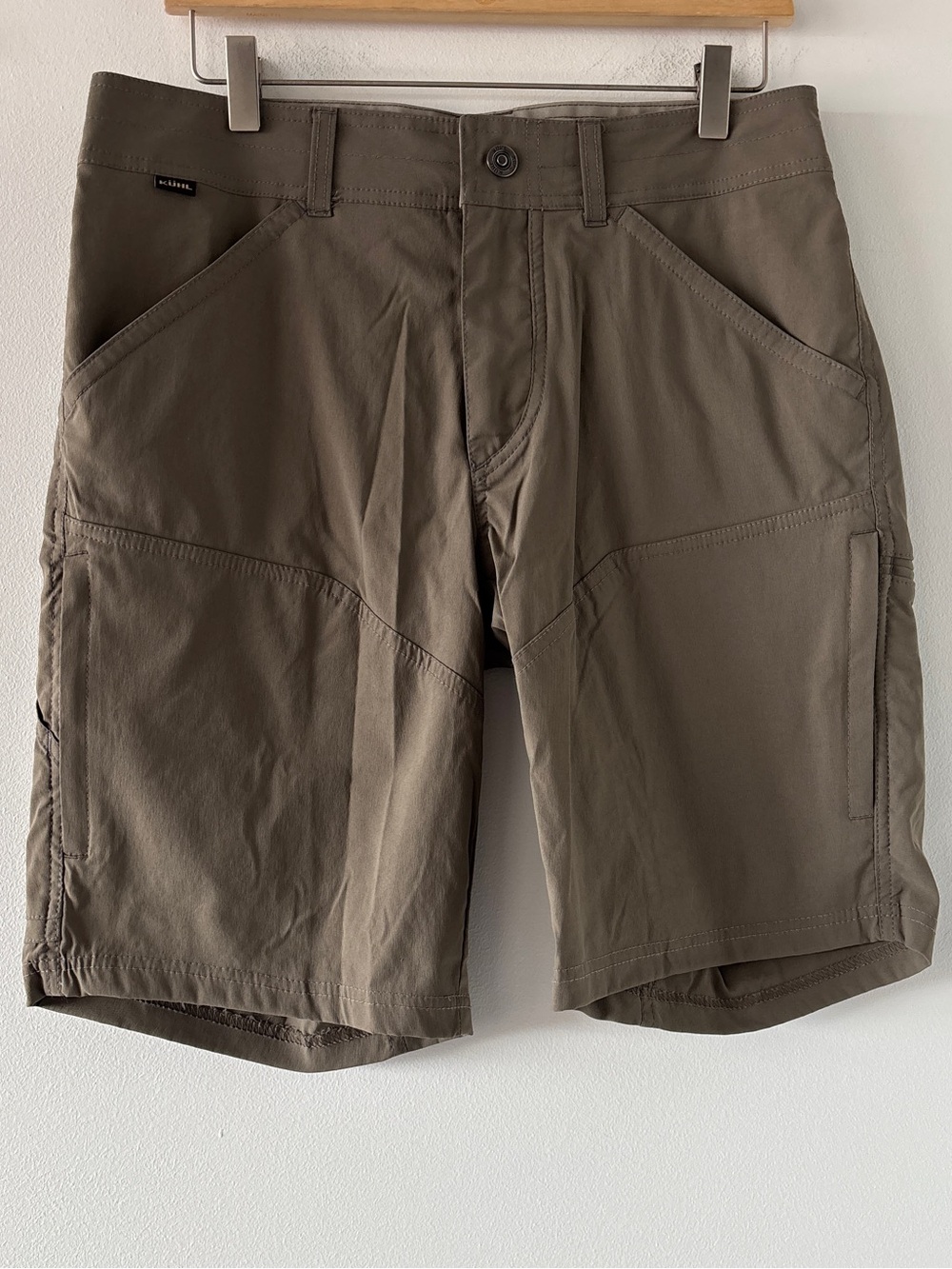 Kuhl Brown Outdoor Hiking Cargo Shorts 10”